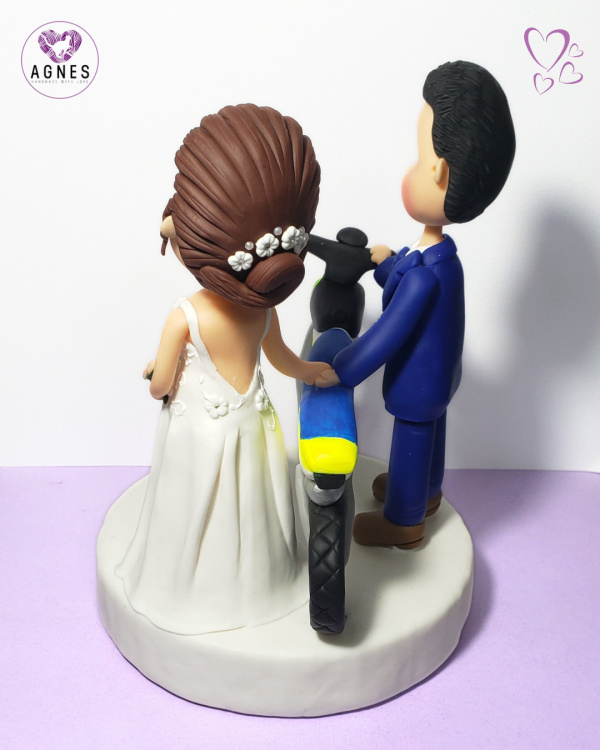 Novios Personalizados - Temática de Moto