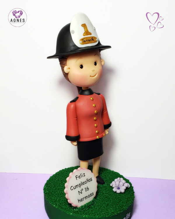 Bombero - Teniente de la 1° Compañía