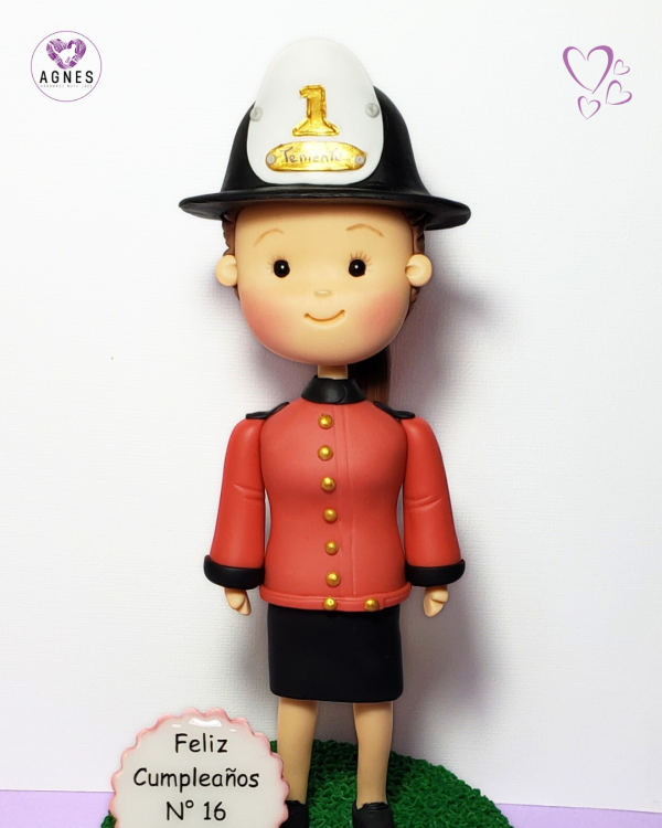 Bombero - Teniente de la 1° Compañía