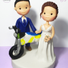 Novios Personalizados - Temática de Moto