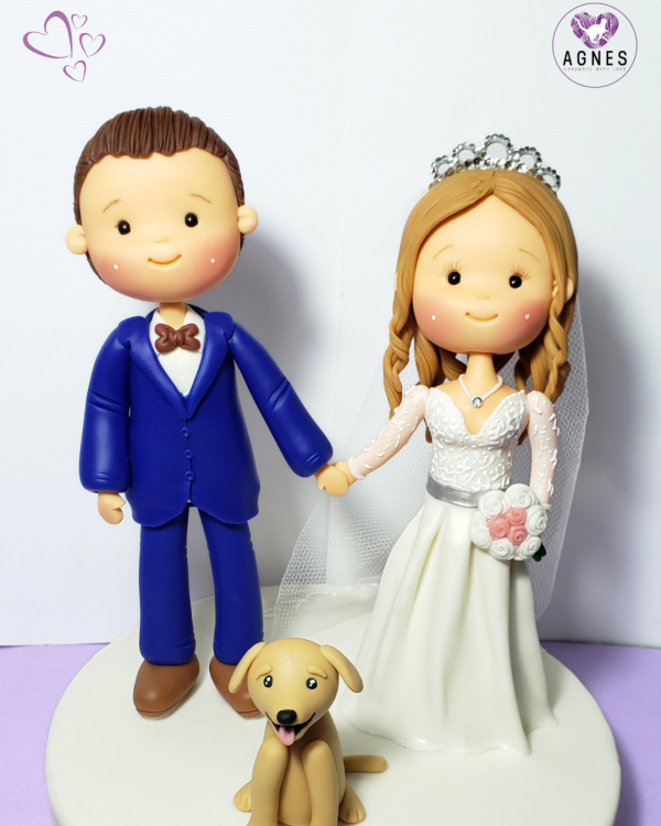 Novios Personalizados con su Mascota