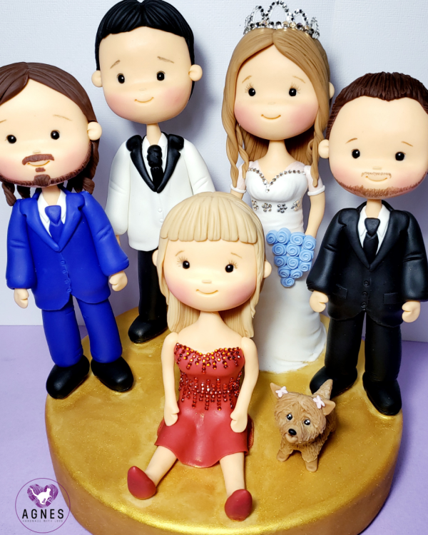 Novios Personalizados - Temática Familia