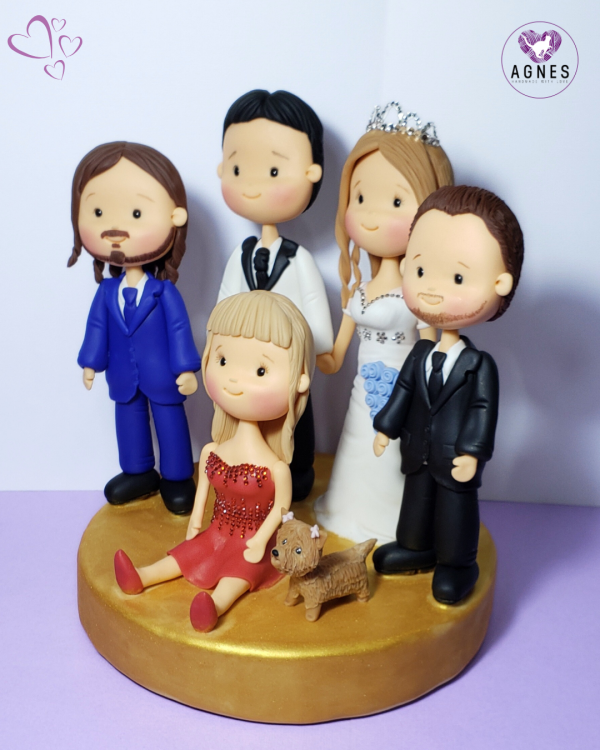 Novios Personalizados - Temática Familia