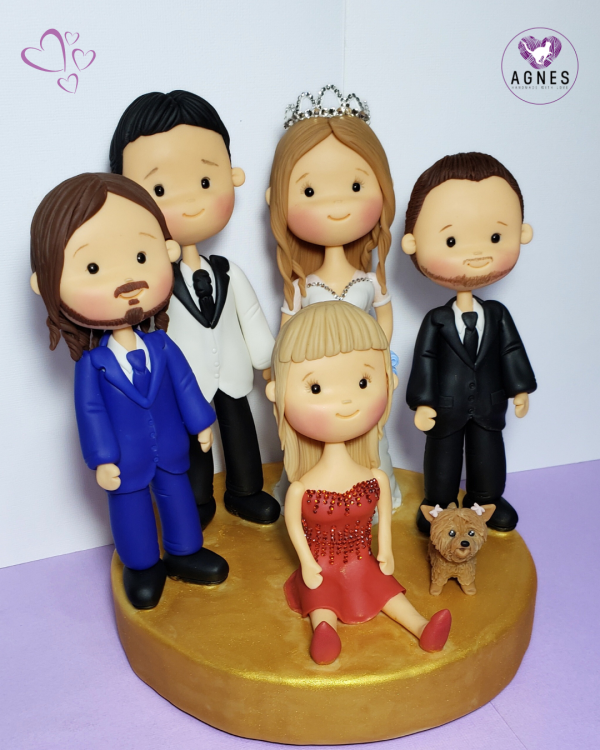 Novios Personalizados - Temática Familia