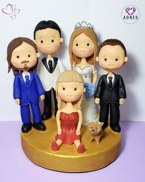 Novios Personalizados - Temática Familia