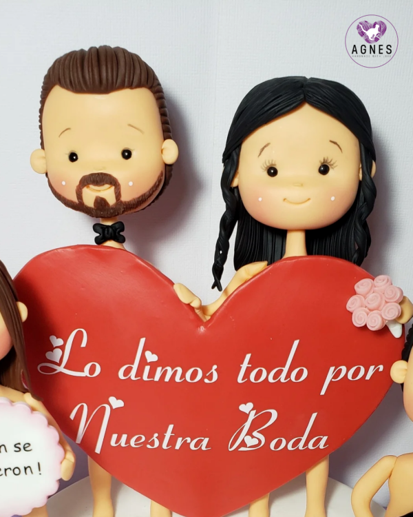 Novios Personalizados - Lo dimos todo en nuestra boda
