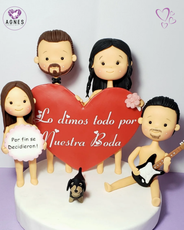 Novios Personalizados - Lo dimos todo en nuestra boda