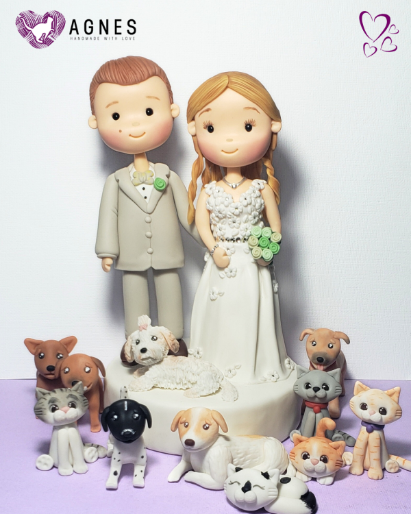 Novios Personalizados y Mascotas - Perros & Gatos