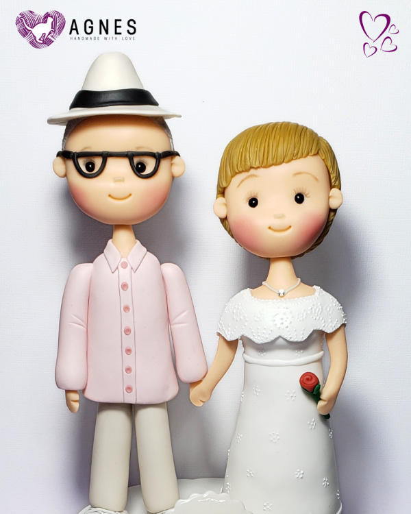 Novios Personalizados 50 años de amor