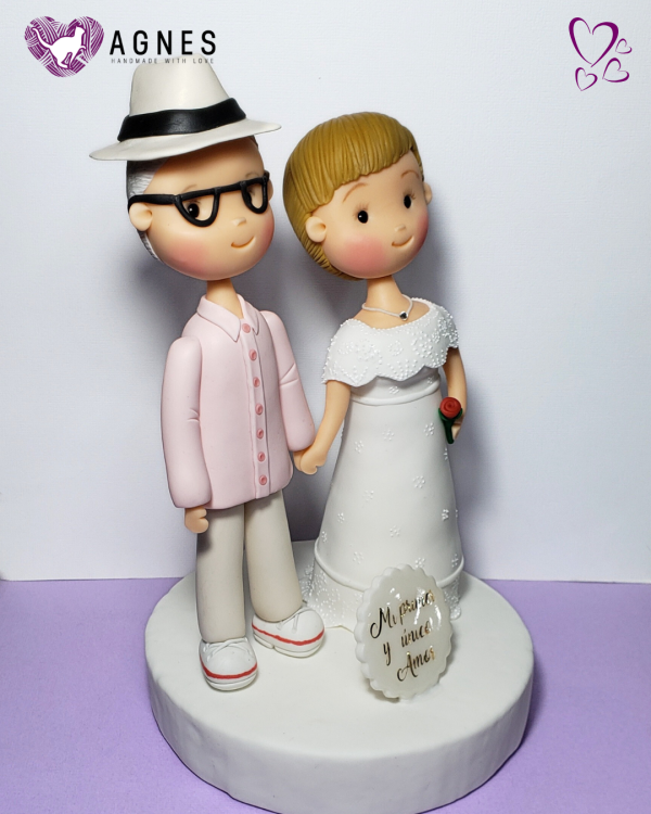 Novios Personalizados 50 años de amor