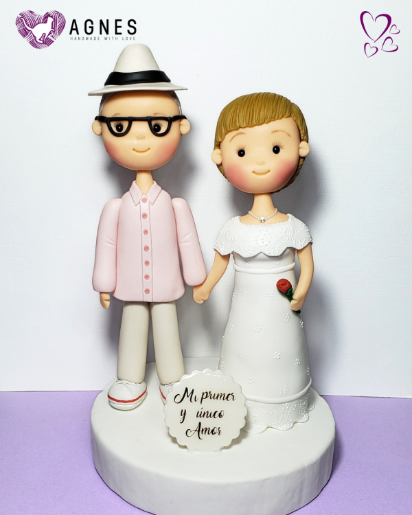 Novios Personalizados 50 años de amor