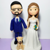 Novios Personalizados con su Mascota