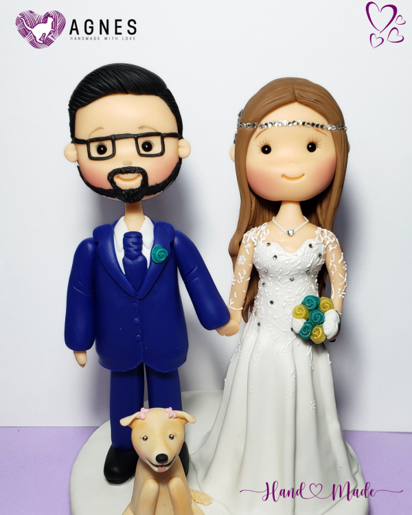 Novios Personalizados con su Mascota